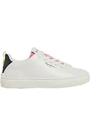 Pepe Jeans Camden Action W, Zapatillas para Mujer, Blanco (Factory White), 7