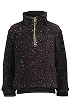 Regatta Kessie - Chaqueta unisex para niños con cuello con cremallera y puños acanalados y dobladillo de forro polar