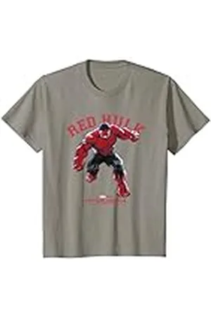 Marvel Niños Captain America Red Hulk Camiseta