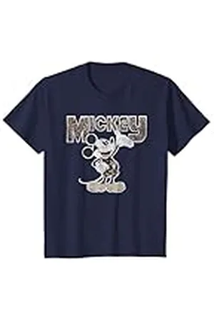 Disney Niños Mickey Mouse Leopard Fun Camiseta