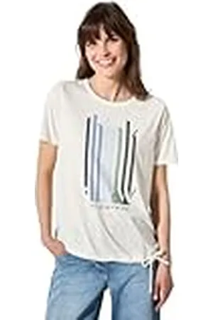 CECIL B323117 Camiseta, Vanilla White, XXL Mujeres