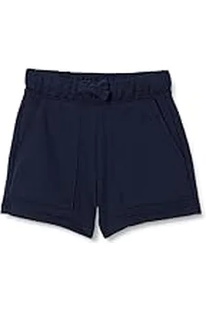 Amazon Pantalones Cortos de Rizo francés con Bolsillo Niña, , 10 años