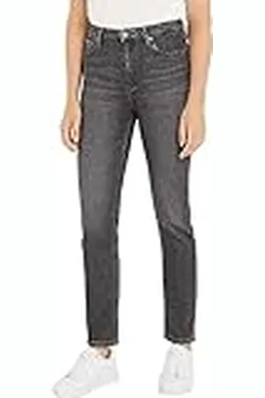 Tommy Hilfiger Mujer Vaqueros Slim Cigarette tejido elástico, Gris (Romy), 31W / 32L