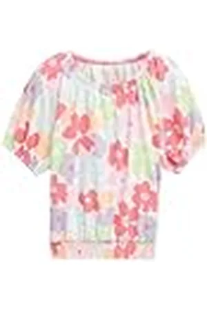TOM TAILOR 1046234 Camiseta, 37776-Big Multicolor Flower Print, 116-122 para Niñas