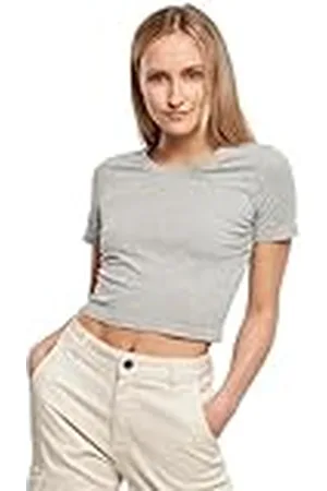 Build Your Brand By042-ladies Cropped tee Camiseta, Mujer, , L