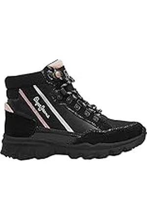 Pepe Jeans Peak Brand, Zapatillas, Negro (999Negro), 36 EU