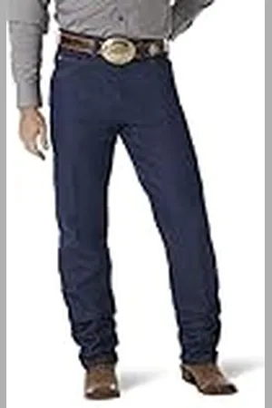 Wrangler Vaqueros de Corte Vaquero para Hombre, índigo (Rigid Indigo), 29W x 36L