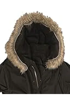 Mil-tec Capucha de piel parka de EE. UU. para M51, , Talla única