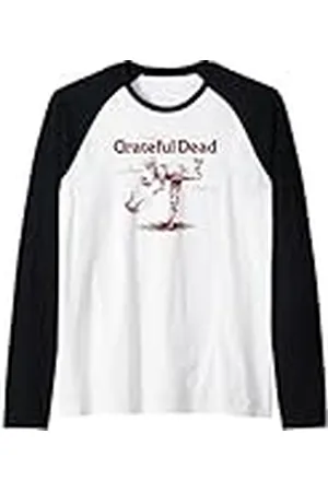 Grateful Dead Skelly Baseball Pitcher Camiseta Manga Raglan