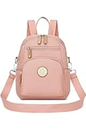 MISS LULÙ Mochila Mujer Elegante y Ligera - Bolso Antirrobo Impermeable con 8 Bolsillos - Ideal para Universidad, Trabajo y Viaje