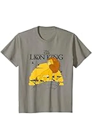 Disney Niños Lion King Standing Over A Rock Camiseta
