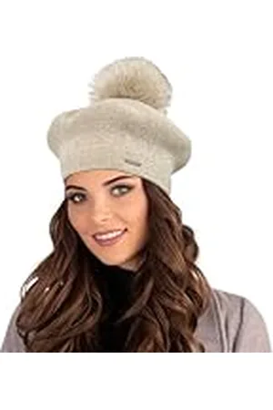 Vivisence Boina Invernal con Pompón para Mujeres 7035, ,Talla Única