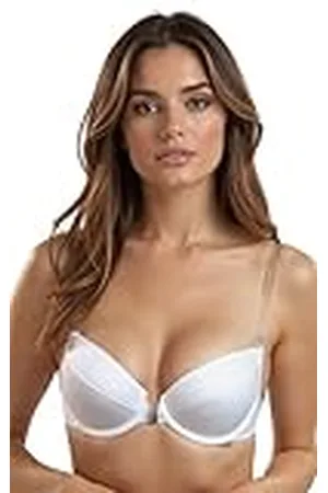 Vivisence Eve 1012 Sujetador Push-Up con Tirantes Y Espalda De Silicona para Mujeres Liso con Aros - Hecho En La UE, ,100C