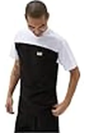 Vans Script Crew Block SS Camiseta, , M para Hombre