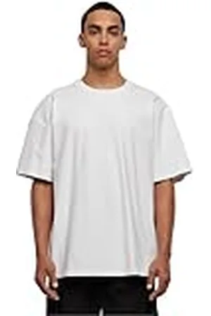 Build Your Brand BY163-Ultra Heavy Cotton Box tee T-Shirt, White, XL Men
