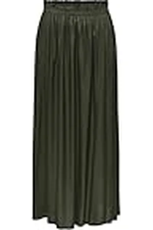ONLY Onlvenedig Life Long Skirt Wvn Noos Falda Plisada Larga con Cintura Elástica para Mujeres Adolescentes, , XS