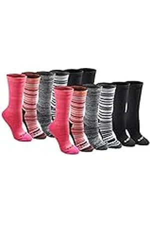 Dickies Dri-Tech Fashion-Calcetines con Control de Humedad (5/6/12 (S-XL), , M (Pack de 24) para Mujer