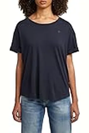 G-Star Para Mujer Top Rolled Up Sleeve Boyfriend, , XXL