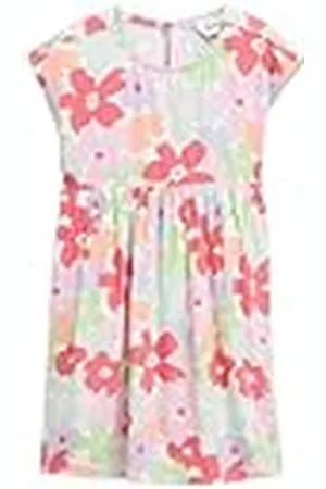 TOM TAILOR 1046245 Vestido, 37776-Big Multicolor Flower Print, 104-110 para Niñas