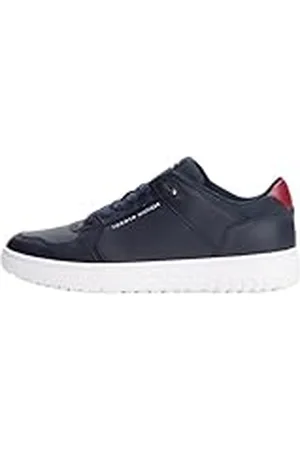Tommy Hilfiger TH Basket Core Lite LTH Mix Fm0fm05518, Parte Superior Baja Hombre, Blue (Desert Sky), 42 EU