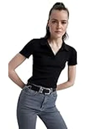 DeFacto A0379AX Camiseta, , L para Mujer