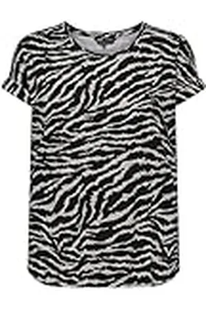 ONLY Onlmoster AOP S/S Noos Jrs Clásico Regular Fit Top De Manga Corta para El Verano, , XL Mujeres