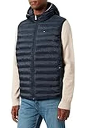 Tommy Hilfiger Chaleco Mujer Padded Global Stripe Vest Sin Mangas, , 46