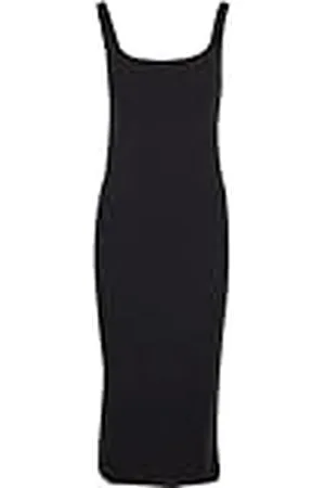 Urban classics Tb7180-ladies Basic Long Cotton Jersey Dress Vestido, , XS Mujeres