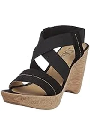 QS by s.Oliver Casual 5-5-28144-38 - Sandalias de Vestir de Cuero para Mujer, Color , Talla 39