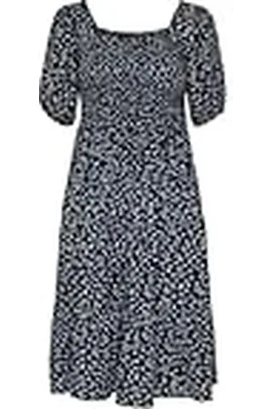 ONLY Onlstar Vienna S/S Smock Dress Wvn Vestido Smoky De Viscosa, , M Mujeres