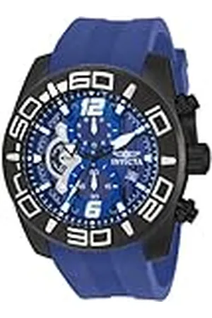 Invicta Pro Diver 22812 Reloj para Hombre - Impermeable - Analógico - Movimiento Cuarzo - Acero Inoxidable con Esfera Negro - 50mm