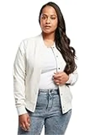 Urban classics Chaqueta para Mujer Inset College Sweat universitaria, , M