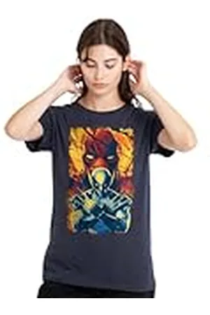 DEADPOOL Mandarin creative ltd Wolverine Best Bubs Ladies T Shirt, Deep Navy Camiseta, , XL para Mujer