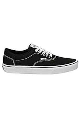 Vans Doheny, Zapatillas, Hombre, (Canvas) Black/White, 40.5 EU