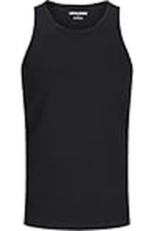 JACK & JONES Tanktop Jjjake Tampa Pocket Slub-Camiseta de Tirantes, , S Hombres