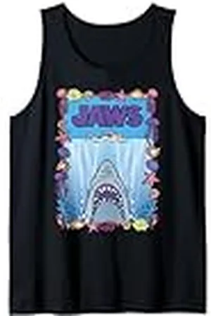 Jaws 50th Anniversary Poster Shells Front & Back Camiseta sin Mangas