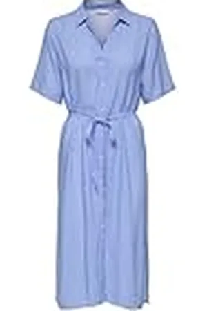 ONLY Asmin Shirt ASMIN S/S Camiseta Dress Wvn, , S Mujeres
