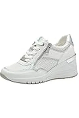 Marco Tozzi Damen, Sneaker, Feel ME Fußbett,Wechselfußbett, weiches Innenfutter, 2-23743-42, Zapatillas Mujer, Color , 41 EU