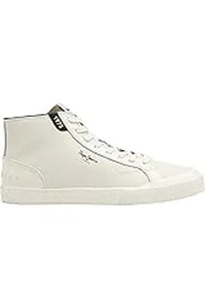 Pepe Jeans Kenton Vintage Boot M, Zapatillas Hombre, Blanco (803Blanco Apagado), 42 EU