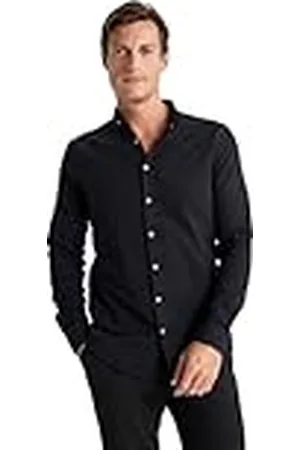 DeFacto Freizeithemden Und Trachtenhemden-Klassisches Herren Hemd Camisa, , XXL para Hombre