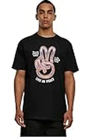 Mister Tee Mt2418-live in Peace Oversize tee Camiseta, , 3XL Hombres