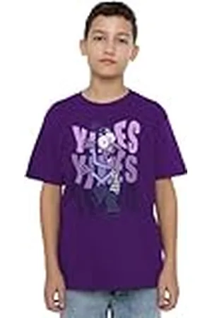Disney Inside out 2 Fear Unisex Kids T Shirt Camiseta, , 5-6 años para Niños