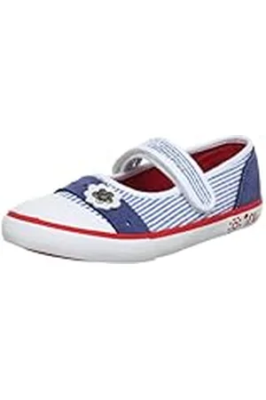 QS by s.Oliver Casual - Bailarinas de Lona niña, Color Azul, Talla 34