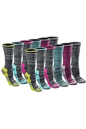 Dickies Dri-Tech Calcetines con Control de Humedad, , Talla del Zapato: 376-39 EU (Pack de 24) para Mujer