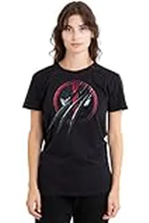 DEADPOOL Mandarin creative ltd Wolverine Claws Ladies T Shirt, Black Camiseta, , M Mujeres