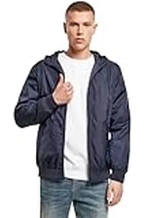 Build Your Brand Windrunner Chaqueta, , Large para Hombre