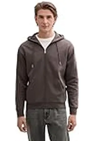 TOM TAILOR 1045583 Chaqueta Deportiva, 11587-Pavement Grey, XXL para Hombre