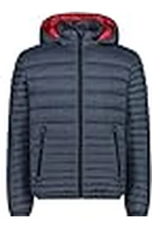 CMP Chaqueta de hombre con capucha desmontable, Titanio, 56