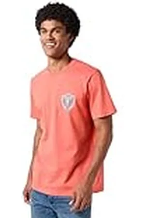 Wrangler Camisa de Polo, Siena, XXL para Hombre