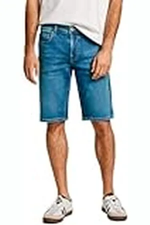 Pepe Jeans Slim Gymdigo Short Pantalones Cortos, Azul (Denim-Hv1), 40W para Hombre